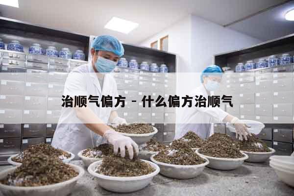 治順氣偏方 - 什么偏方治順氣