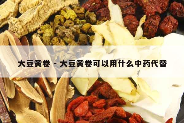 大豆黃卷 - 大豆黃卷可以用什么中藥代替