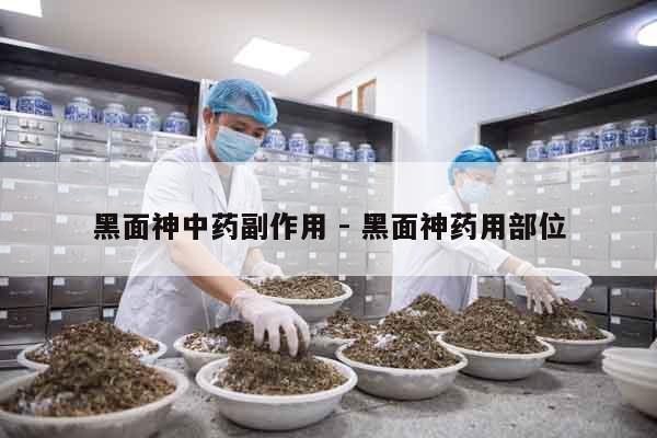 黑面神中藥副作用 - 黑面神藥用部位