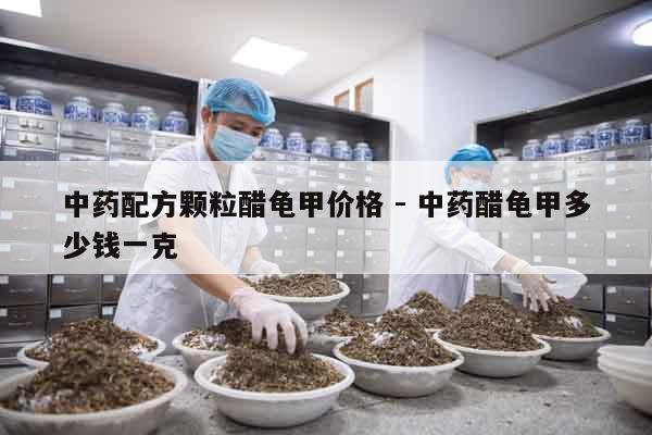 中藥配方顆粒醋龜甲價格 - 中藥醋龜甲多少錢一克