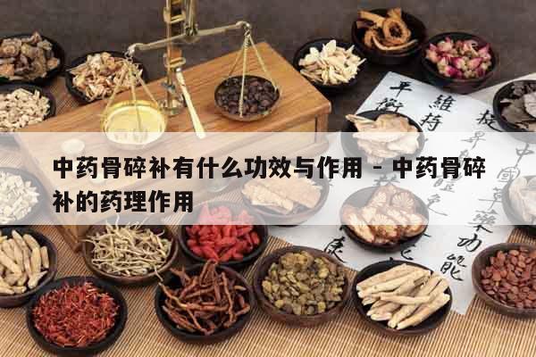 中藥骨碎補有什么功效與作用 - 中藥骨碎補的藥理作用