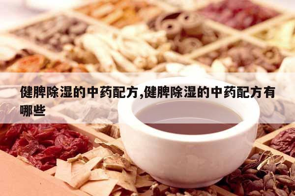 健脾除濕的中藥配方,健脾除濕的中藥配方有哪些
