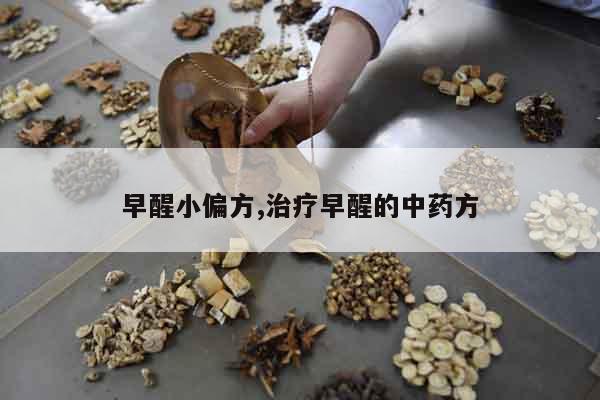 早醒小偏方,治療早醒的中藥方