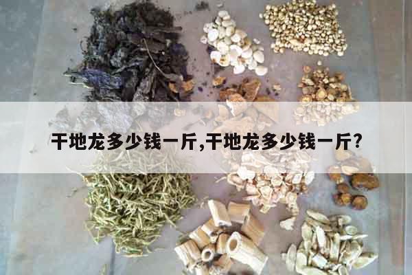 干地龍多少錢一斤,干地龍多少錢一斤?